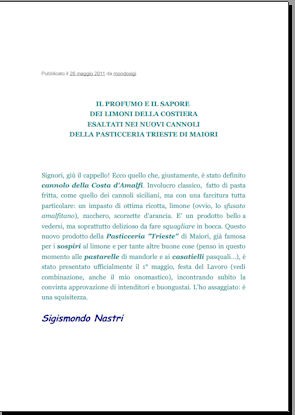 Recensione Pasticceria Trieste